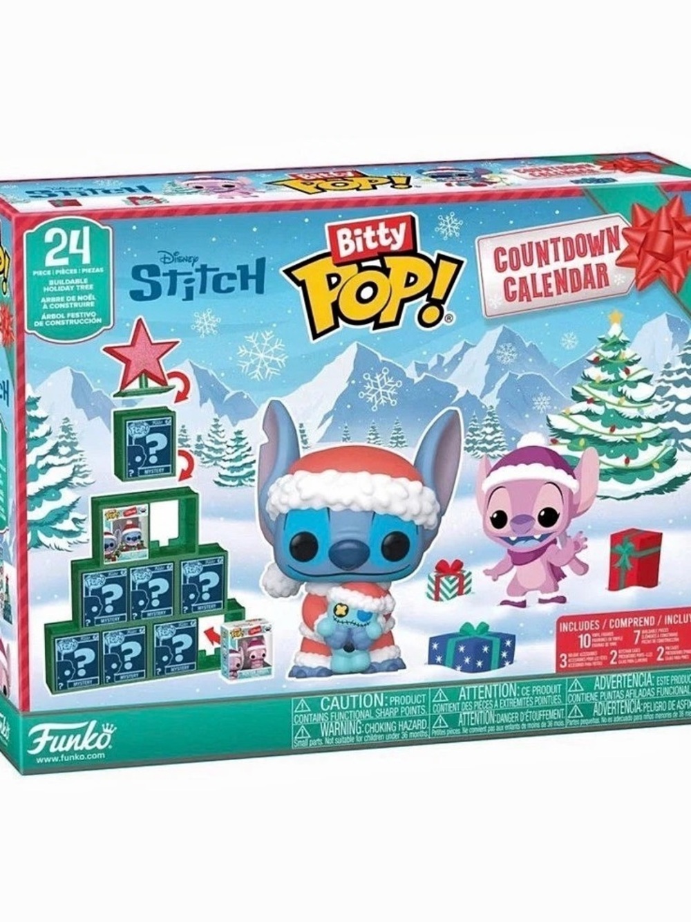 Funko Disney Stitch Bitty Pop! Countdown Calendar